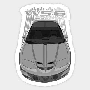 Pontiac Trans Am WS6 4thgen - Silver Sticker